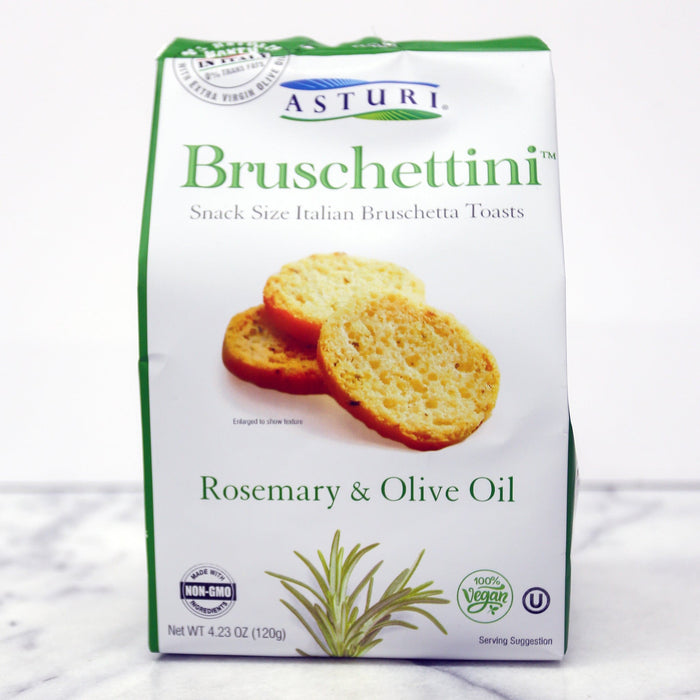 Asturi - Bruschettini - Rosemary & Olive Oil 4.23oz