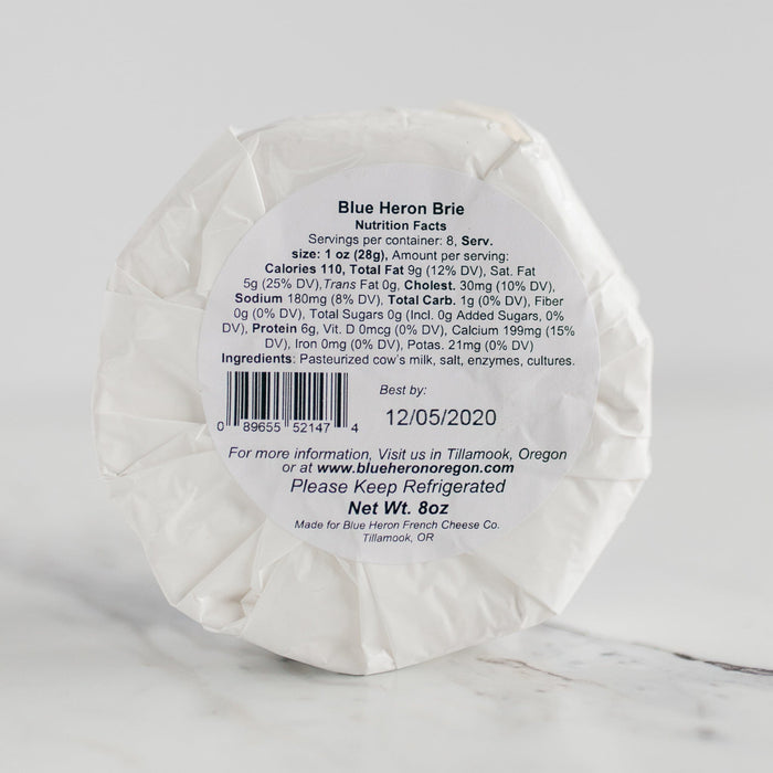 Blue Heron Brie: Traditional 8oz