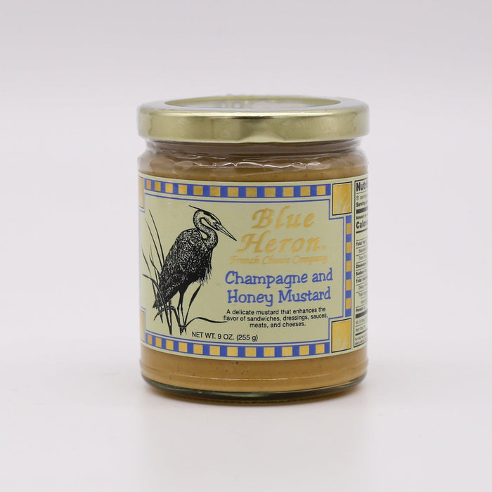 Blue Heron Mustard: Champagne and Honey 9oz