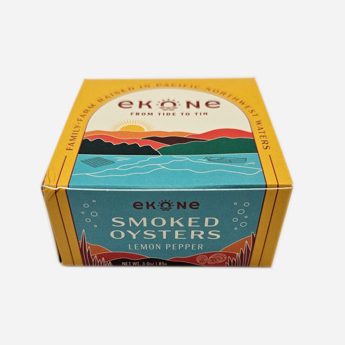 Ekone Smoked Oysters - Lemon Pepper 3oz