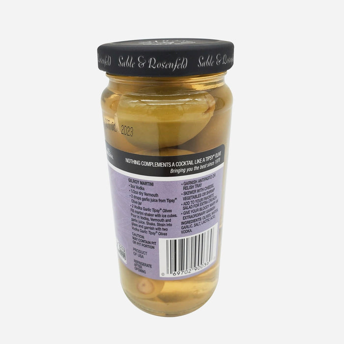 Sable and Rosenfeld Tipsy Garlic Olives 5oz