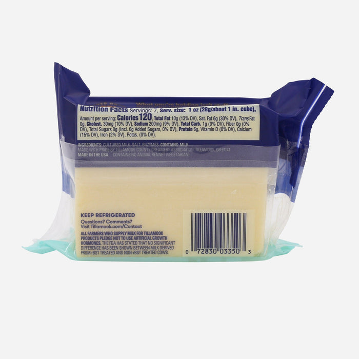 Tillamook Cheese Extra Sharp Aged White Cheddar 7oz