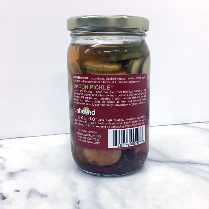 Unbound Pickling Bacon Pickles 16oz